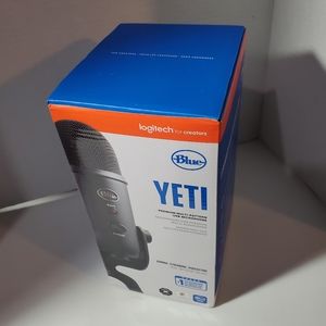 New Sealed Box Blue Yeti USB Microphone